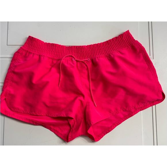 Old Navy Pants - Old Navy Women’s Hot Pink Workout Active Lounge Shorts Size Large
